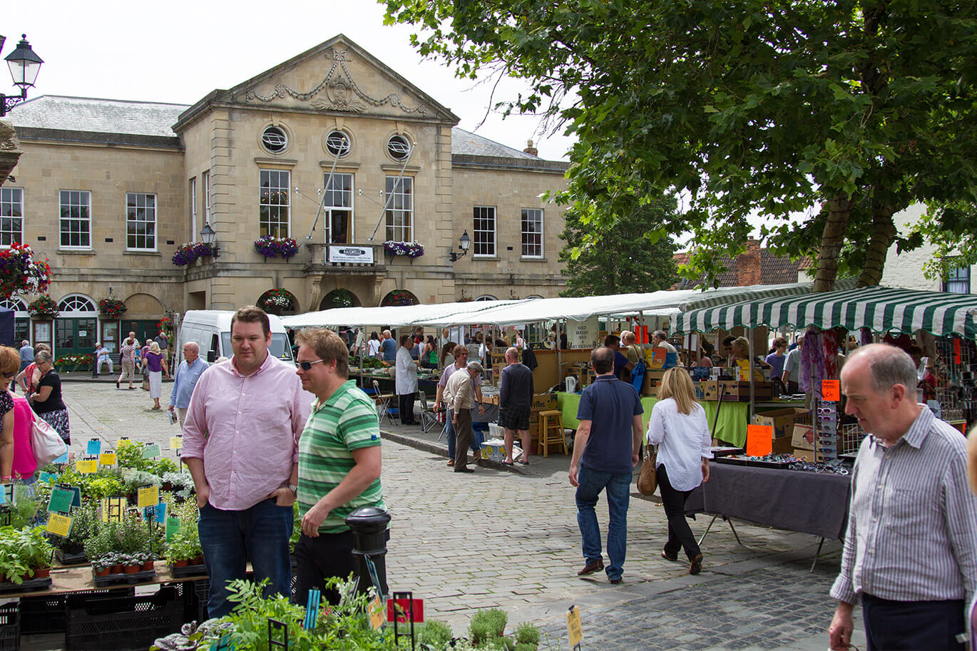 market traders